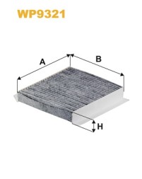 WP9321 WIX FILTERS Фільтр салону