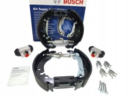 Bosch 0 204 114 707 Гальмівні щелепи + циліндри + розпірки + комплекти bosch ford fiesta vii