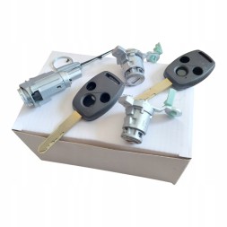 Genuine NOWA STACYJKA ZAMEK DRZWI KOMPLET ZESTAW ZAMKÓW POD TEN SAM KLUCZYK 2 KLUCZYKI KLUCZE 3 PRZYCISKI HONDA CR-V II 2 RD 2002- 2003 2004 2005 2006 2007 СТАЦІОНЕР ДВЕРНИЙ ЗАМОК КОМПЛЕКТ ЗАМКІВ КЛЮЧ HONDA CR-V II 2 RD 2002-