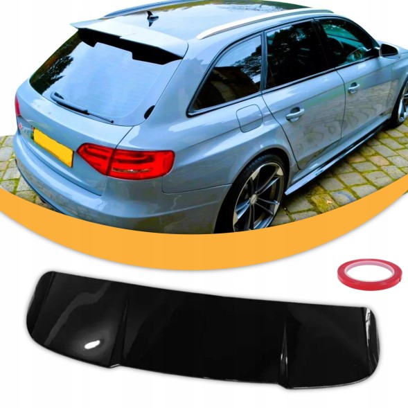 Китай Spoiler RS Style AUDI A4 B8 KOMBI Спойлер Audi A4 B8 kombi avant чорний глянець RS style накладка кришки багажника дашок