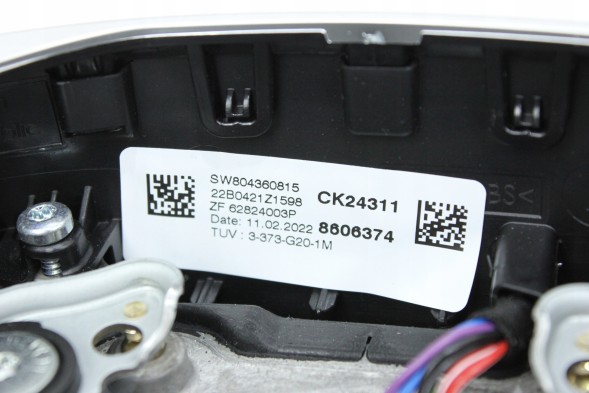 BMW OE 8746691 VIN: CK24311 MPAKIET ПІДІГРІВ КЕРЛЬОВОГО КОЛЕСА BMW F40 F44 G42 G20 G21 G22 G23 G26 G29