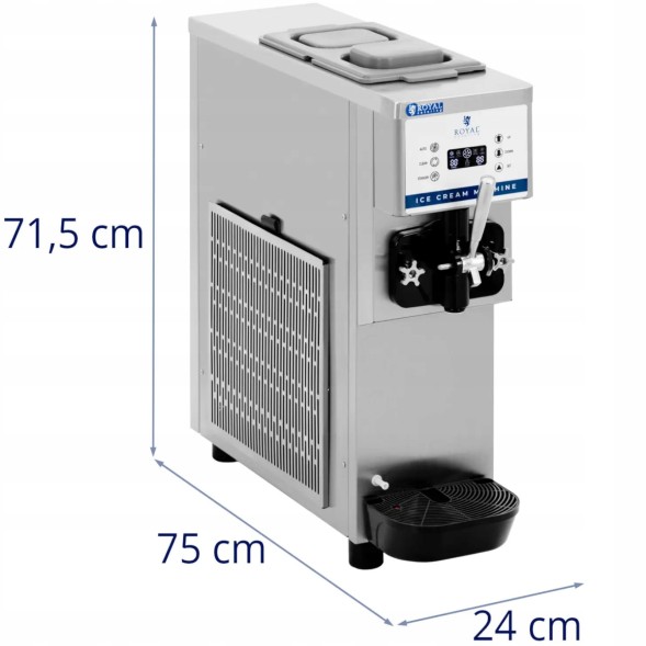 Китай WEW-SC-HP-1024285 Машина для морозива Royal Catering 800 Вт 13 л/год для закладів харчування, сертифікат CE