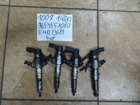 Peugeot OE 965530488 Peugeot 1007 1.4tdci інжектор 9654551080