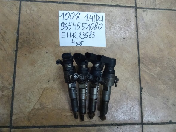 Peugeot OE 965530488 Peugeot 1007 1.4tdci інжектор 9654551080