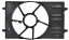 Радіатор 5Q0121207J 5Q0121205AP Корпус вентилятора vw tiguan arteon t-roc 16- 5q0121207bm 5q0121203cd