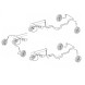 PiterParts 1102511000 Przewody hamulcowe miedziane przód tył MERCEDES W211 Mercedes W211 мідні гальмівні трубки передньої та задньої осі комплект