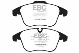 EBC DPX2040 Гальмівні колодки ultimax2 ebc brakes citroen c5 peugeot 508