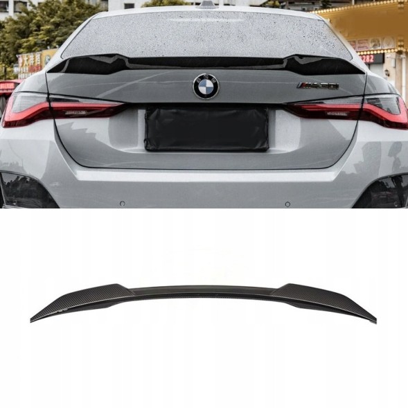 Китай T-165 Карбоновий Спойлер-Крило на Багажник BMW G26 в Стилі M-Performance (Сухий Карбон)