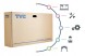 TYC 803-0009 Вентилятор охолодження bmw 3srs e-36 803-0009 tyc