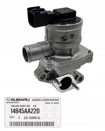Subaru OE GP| ZAWÓR POMPY 14845AA220 SUBARU ORYGINAŁ SUBARU | 2.0 БЕНЗИН | КЛАПАН НАСОСА ВТОРИННОГО ПОВІТРЯ ЛІВИЙ ОРИГІНАЛ