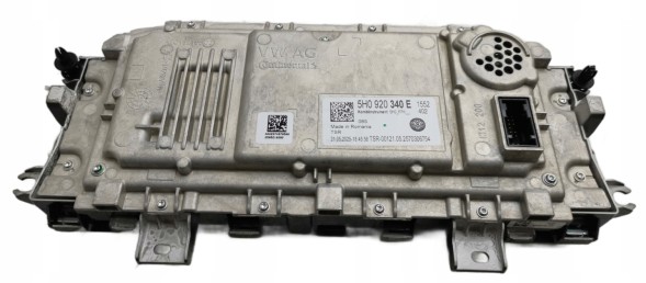 Volkswagen OE 5H0920340E, DWP536003OE Лічильник панель приладів VW Caddy Crafter Golf VIII T7 5H0920340FE