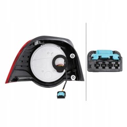 Hella 2VA 009 246-141 Лампа задня комплексна hella 2va 009 246-141 права світлодіодна 12v volkswagen eos