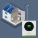 AHE 53864 Сонячний інвертор qoltec off-grid 3500w mppt з опцією wi-fi 24в