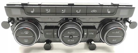 Volkswagen OE 7C0907044BJ, DWP512139OE ПАНЕЛЬ КЕРУВАННЯ КЛІМАТ-КОНТРОЛЕМ VW CRAFTER 7C