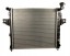 Abakus 023-017-0004-B Радіатор jeep grand cherokee wj 4.7i 1999-2001 р.В.