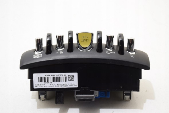 Mini OE 9857571 MINI MINI F56 F57 BEV Перемикач Start Stop PDC Спортивна панель консолі