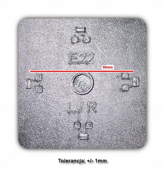 THOMASSS 1732362701/60108900 АНТИРЕФЛЕКТОР CADILLAC SRX 2004-2010 2009 2008 2007