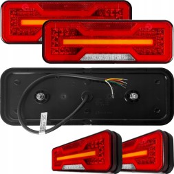 Kamar TP1871/L1872/KPL Лампи комбіновані задні діодні led neon dynamic напівпричіп комплект 2шт