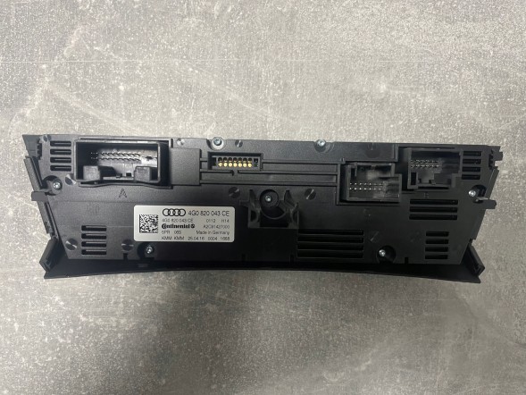 Audi OE 4G0820043CE AUDI ПАНЕЛЬ КОНДИЦІОНЕРУ ПЕРЕДНЯ AUDI A6 C7 4G 4G0820043CE