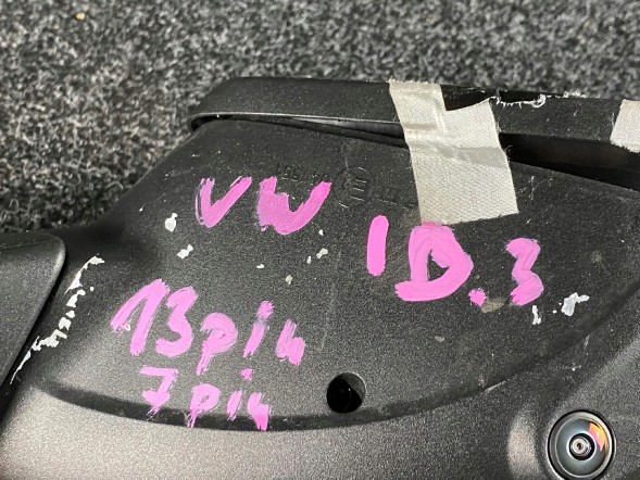 Volkswagen OE 10B857502M VW ID.3 ЗОВНІШНЄ ДЗЕРКАЛО ПРАВЕ 13+7PIN КАМЕРА