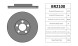 Bremsenn BREMZENN2100SET ГАЛЬМІВНІ ДИСКИ ПЕРЕДНІ ДЛЯ BMW 5 E60 E61 6 E63 E64