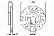 Bosch 0 986 479 412 Bosch 0 986 479 412 гальмівний диск (1шт)