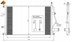 Maxgear AC827270 Maxgear кондиціонер повітря конденсатор db w203/c209/s203 cdi