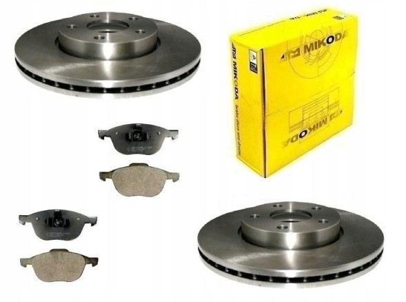ATM Mikoda CR4223A ДИСКИ І КОЛОДКИ MAZDA 3 BK BL MAZDA 5 CR CW ПЕРЕДНІЙ КОМПЛЕКТ 278MM