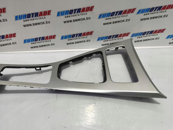 BMW OE BMW 6982445 6982453 BMW E90 E91 ДЕКОРАТИВНІ НАКЛАДКИ ЦЕНТРАЛЬНОГО ТУНЕЛЮ АЛЮМІНІЙ 6982445 6982453