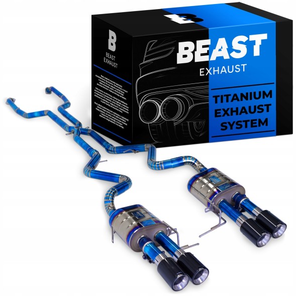 Китай Tytanowy Układ Wydechowy Aktywny z Klapami BMW M3 E92 07-13 Plug &amp; Play Титанова вихлопна система Активна з заслінками BMW M3 E92 07-13 Plug &amp; Play