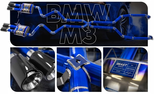 Китай Tytanowy Układ Wydechowy Aktywny z Klapami BMW M3 E92 07-13 Plug &amp; Play Титанова вихлопна система Активна з заслінками BMW M3 E92 07-13 Plug &amp; Play