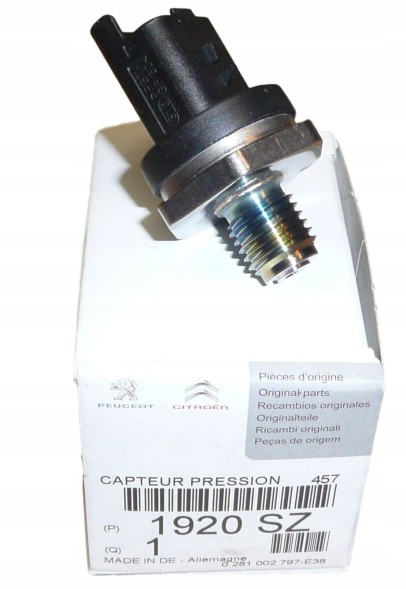 Peugeot OE PSA 1920.7R PSA 1920.SZ З'єднувач тиску палива berlingo c5 2.0hdi 1920sz citroen peugeot оригінал