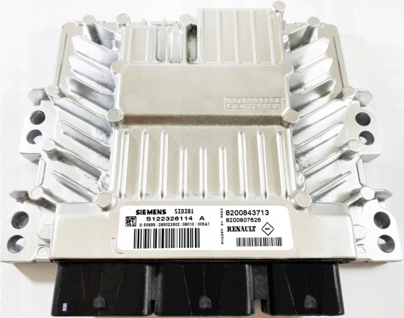 Renault OE KOMPUTER ECU RENAULT S122326114A 8200843713 DOPISZĘ.SERWISECU БЛОК КЕРУВАННЯ ДВИГУНА (ECU) RENAULT S122326114A 8200843713 ДОДАМО