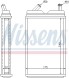 73624 NISSENS Радіатор системи опалення салона