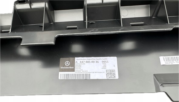 Mercedes-Benz OE OSLONA PLYTA POD ZDERZAK PRZOD PRZEDNI MERCEDES VITO W447 ORYGINAL 4478850036 ОСЛОННА ПЛИТА ПІД БАМПЕР ПЕРЕДНЯ MERCEDES VITO W447 ОРИГІНАЛ 4478850036