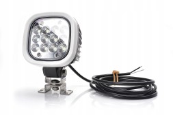 WAŚ 1207 W130 РОБОЧА ЛАМПА 12-LED 12 / 24V EXP. WAŚ 7000 лм