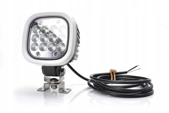 WAŚ 1207 W130 РОБОЧА ЛАМПА 12-LED 12 / 24V EXP. WAŚ 7000 лм