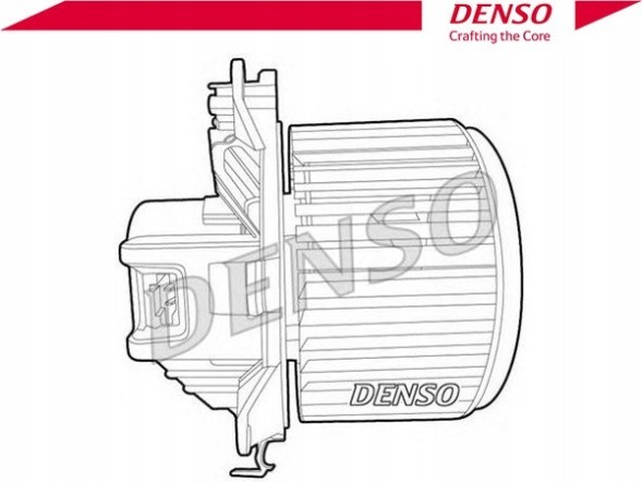 Denso 86375061 DEN Dendea09070 повітродувка fiat bravo ii, stilo 1.2-2.4 + помічник водія #33