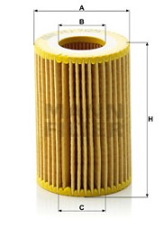 HU 712 9X MANN FILTER Фільтр мастил