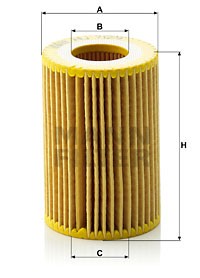 HU 712 9X MANN FILTER Фільтр мастил
