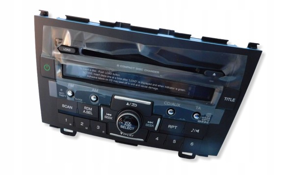 Honda OE HONDA CR-V III 07-12 Радіо CD MP3 AUX 39100-SWAG212-M1 CQ-EH7970G + КОД