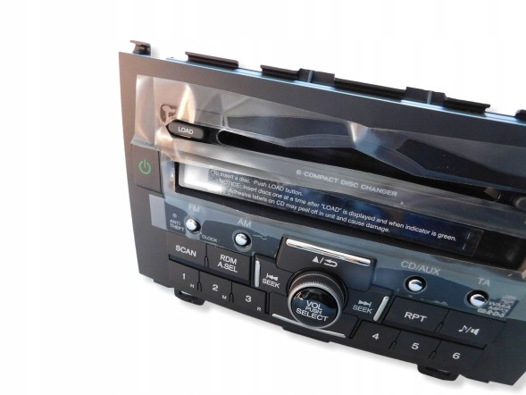 Honda OE HONDA CR-V III 07-12 Радіо CD MP3 AUX 39100-SWAG212-M1 CQ-EH7970G + КОД