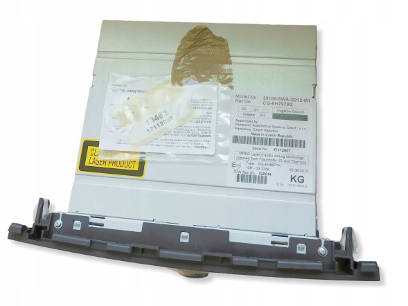 Honda OE HONDA CR-V III 07-12 Радіо CD MP3 AUX 39100-SWAG212-M1 CQ-EH7970G + КОД