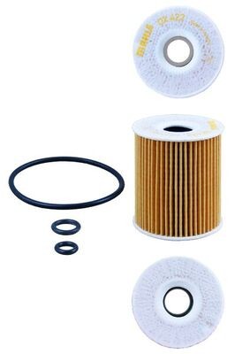 OX422D MAHLE ORIGINAL Фільтр оливи