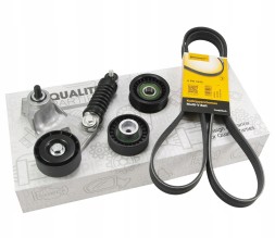 QP 11.25419 + 6PK1642 CON + rolki НАТЯГУВАЧ НАВІСНОГО ОБЛАДНАННЯ РУЛОНУ РЕМІНЬ FORD MONDEO III TRANSIT 2.0 2.2 DI TDDi TDCi