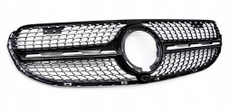 TOPGER KRG-ME-185 X РЕШІТКА РАДІАТОРА MERCEDES DB GLC W253 2020- ЧОРНИЙ ГЛЯНЕЦЬ ДІАМАНТ