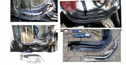 Китай 556995 ФАРТУХ ПОДЛОЖНИЙ MERCEDES DUCK FASHION 207-410