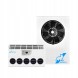 Aisberg HAN0092 Автономний кондиціонер Aisberg 12V 2400W металевий для кемпера