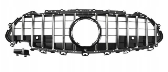 PELOPTICAR A2570377 ГРИЛЬ АТРАПА MERCEDES CLS W257 C257 18-22 PANAMERICANA GT ХРОМ