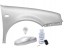 Китай 9523312 Підкрилок VW Golf 4 правий колір LA7W + ретуш